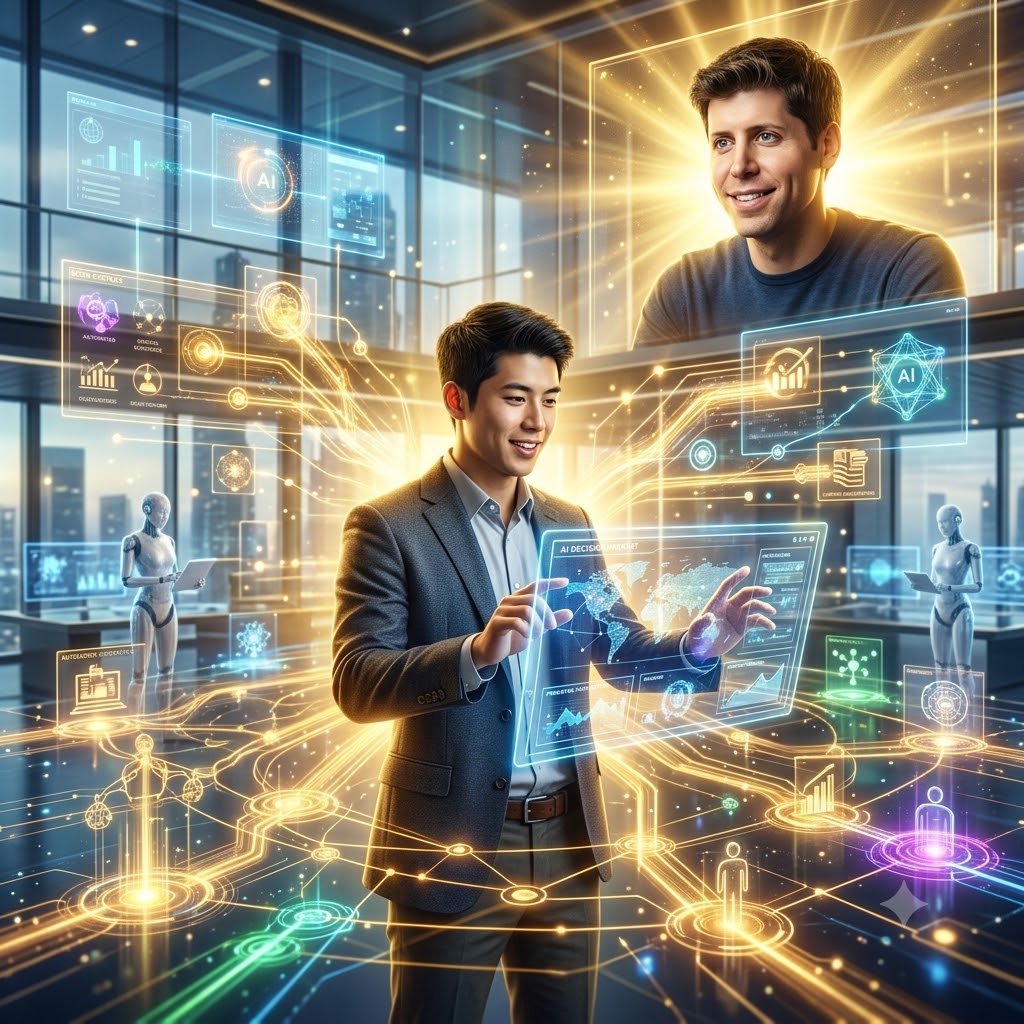 You are currently viewing How Sam Altman’s Vision of Self-Running AI Companies Is Already Becoming Reality for Regular People