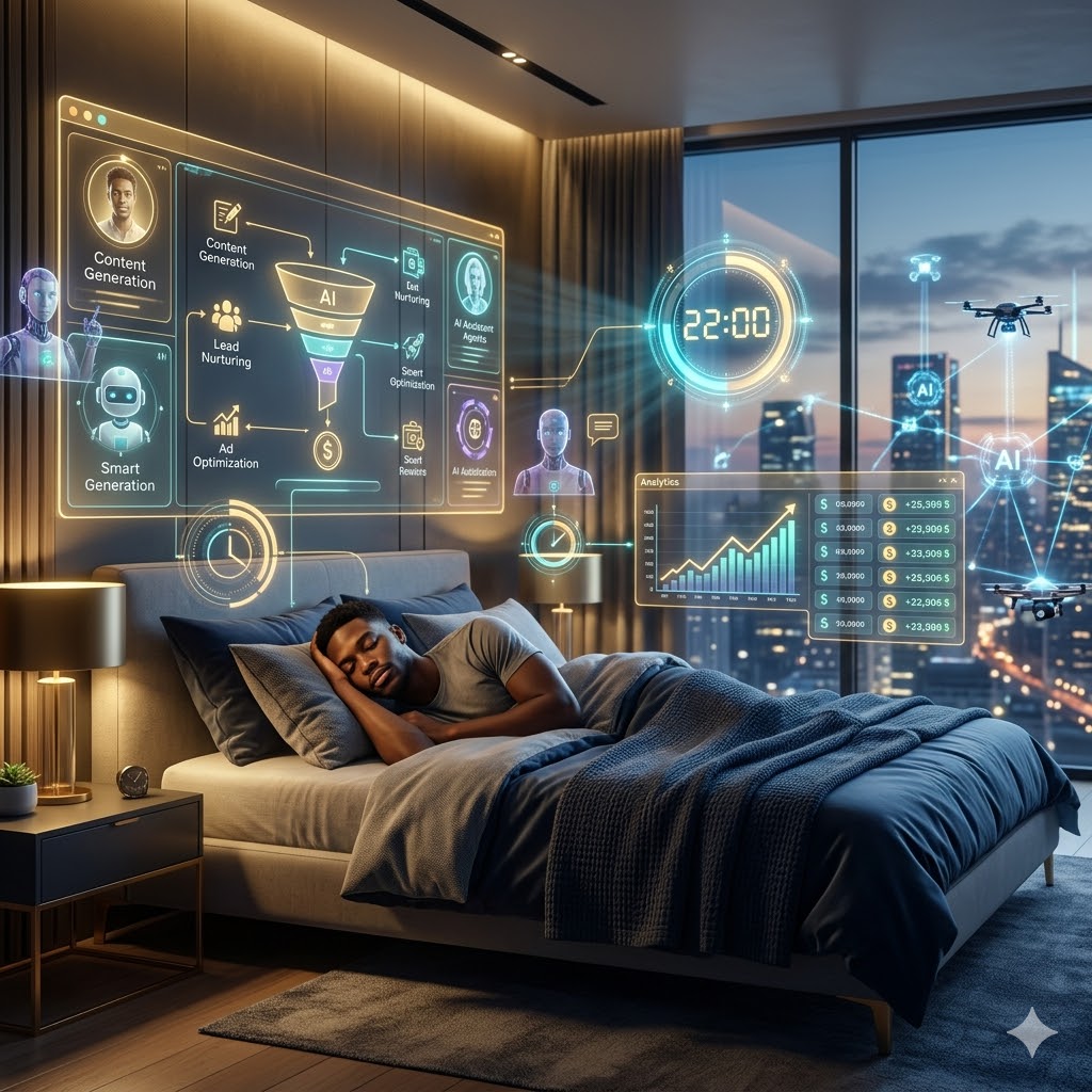 You are currently viewing I Built a Self-Running AI Startup in 22 Minutes — It Made Money While I Slept
