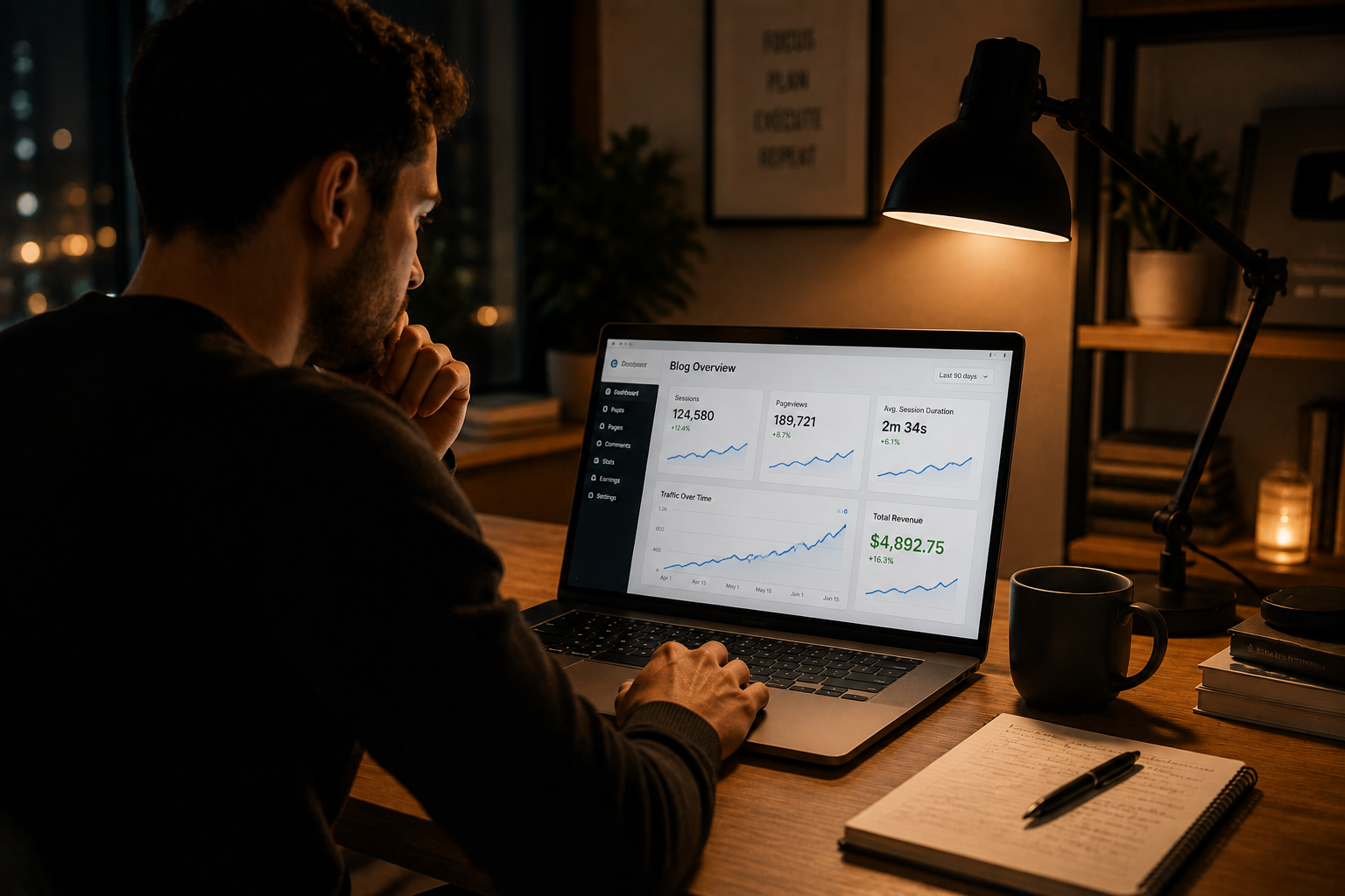 You are currently viewing Still Working 9–5? Build This $10K/Month AI Blog on the Side in 2026
