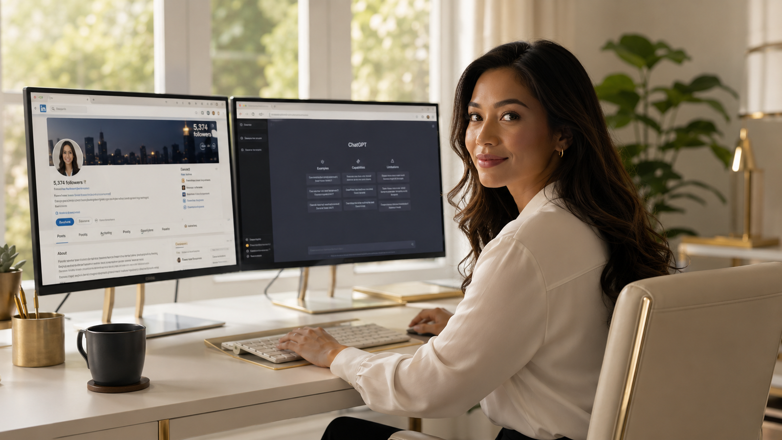 You are currently viewing How She Makes $1,600/Day With AI — And Every Client Comes to Her First