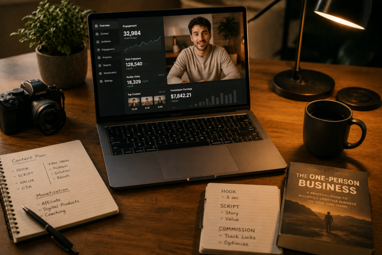 AI influencers making money with affiliate marketing