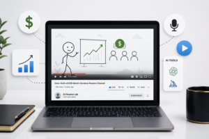 Read more about the article $5K/Month in Just 3 Weeks — The AI Workflow Behind This Faceless Finance Channel