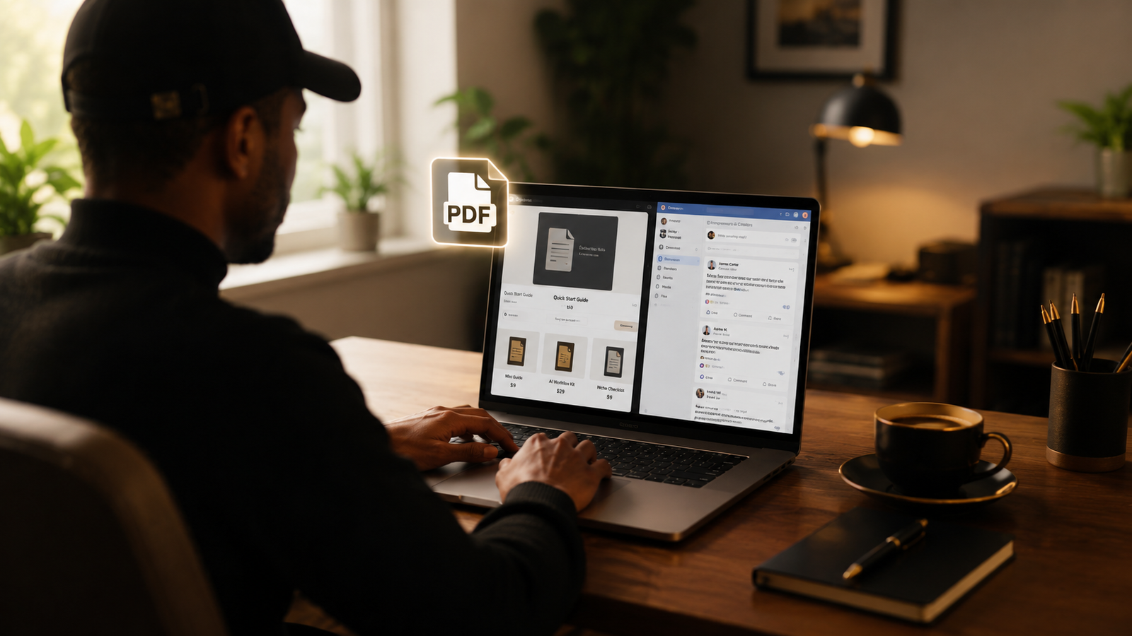 You are currently viewing I Built a $5K/Month PDF Business on Facebook — Then Walked Away From My Job