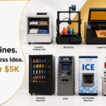 7 Machines That Can Become a Business — Starting With Less Than $5K