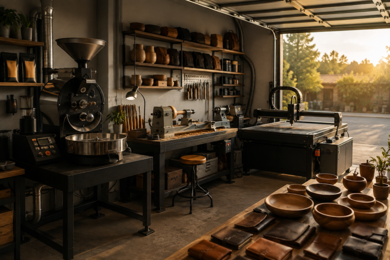 profitable garage machines for home business
