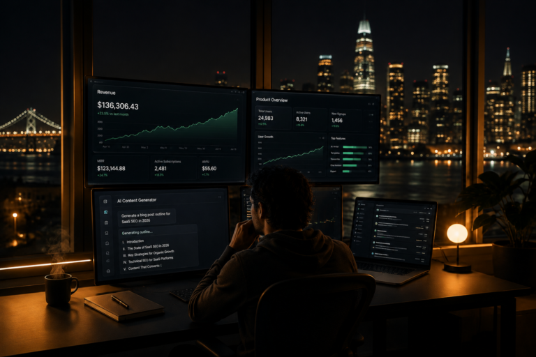 solo founder AI startup growth strategy