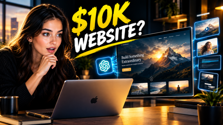 GPT-6 Astra cinematic website builder