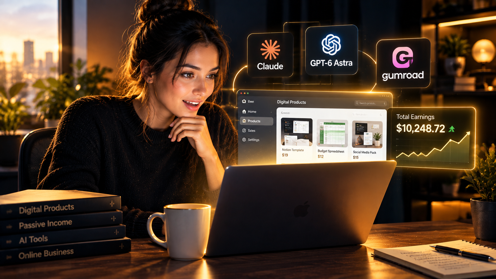 You are currently viewing What Is Claude + GPT-6 Astra + Gumroad — The $10K AI Method You Can Start for Free