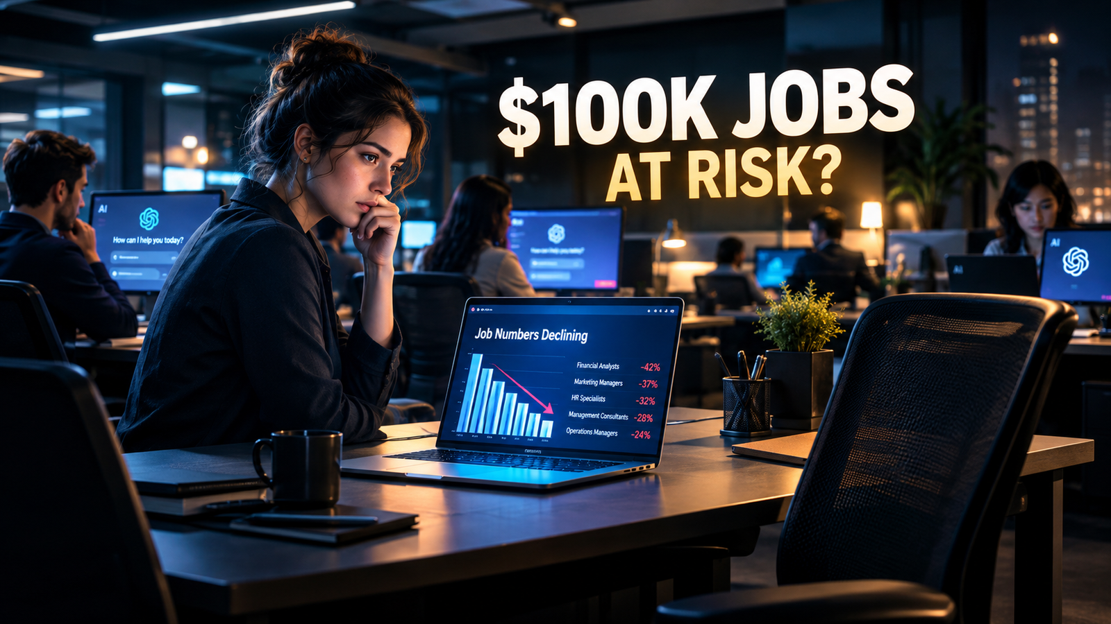 You are currently viewing The $100K Jobs AI Is Coming For — MIT Just Revealed the List