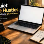 7 Quiet Side Hustles That Can Build $100K/Year — No Face, No Camera Needed, No Problem