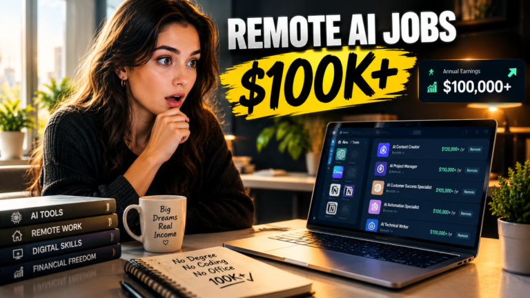 Remote AI Jobs That Pay Six Figures