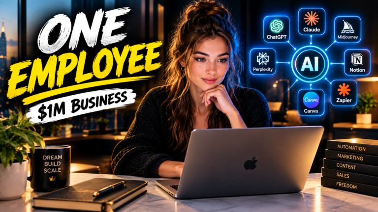 one-person $1M business with AI