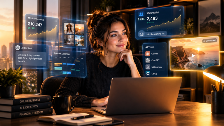 start a profitable AI business from scratch