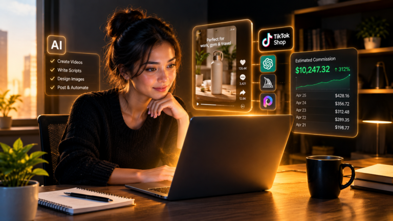 start an AI business from home with no money