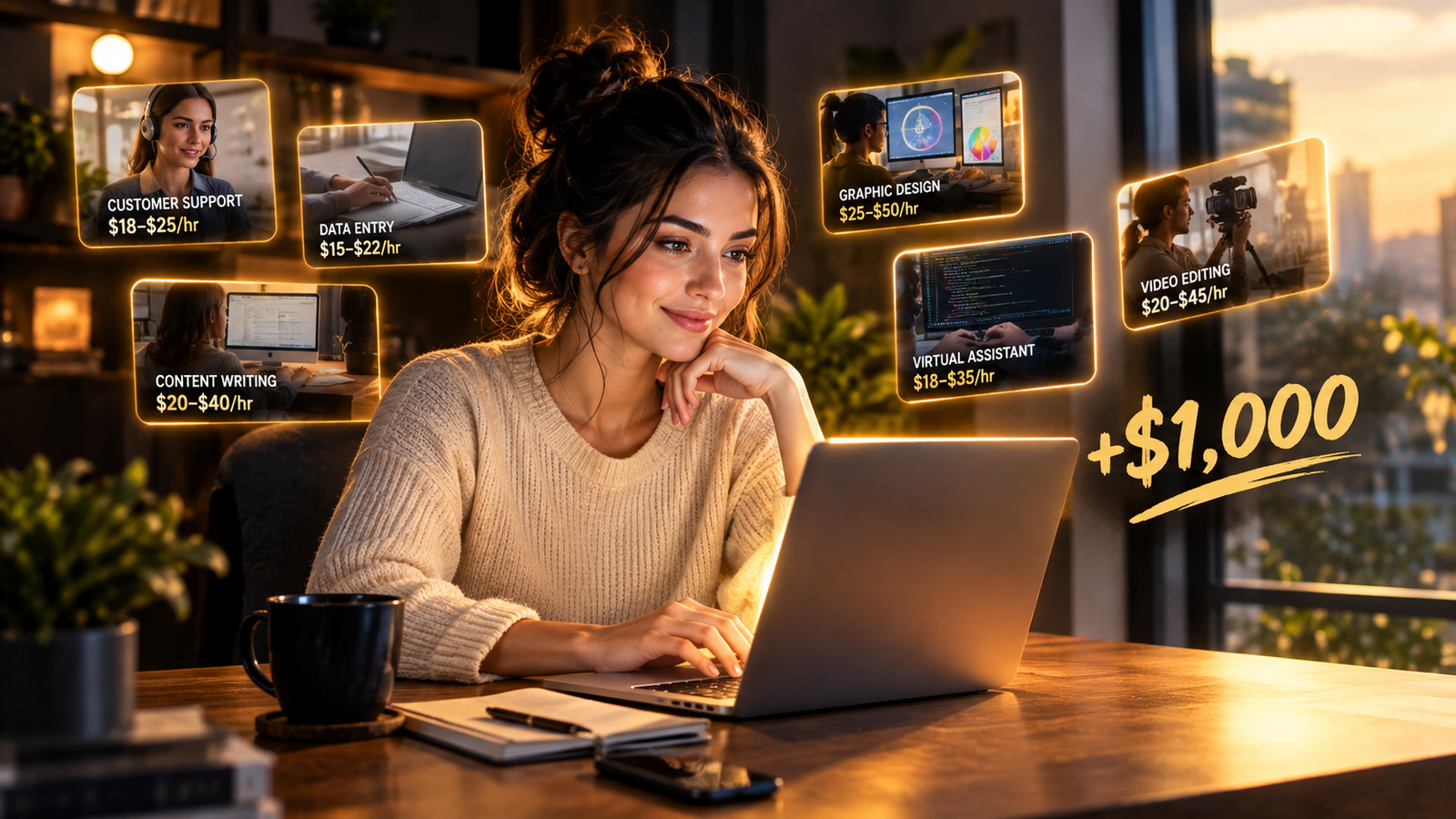 You are currently viewing 11 Weekend Online Jobs That Can Put an Extra $1,000 in Your Pocket